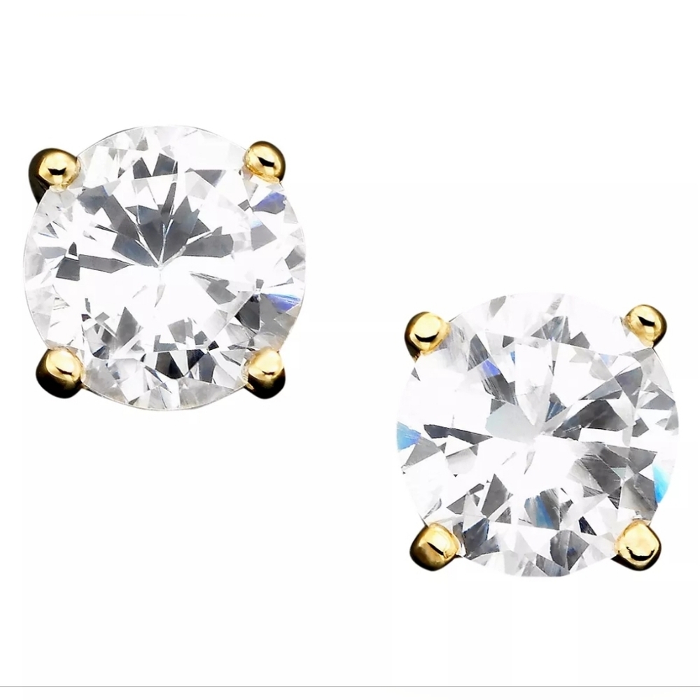 Giani Bernini Cubic Zirconia Sterling Silver Studs